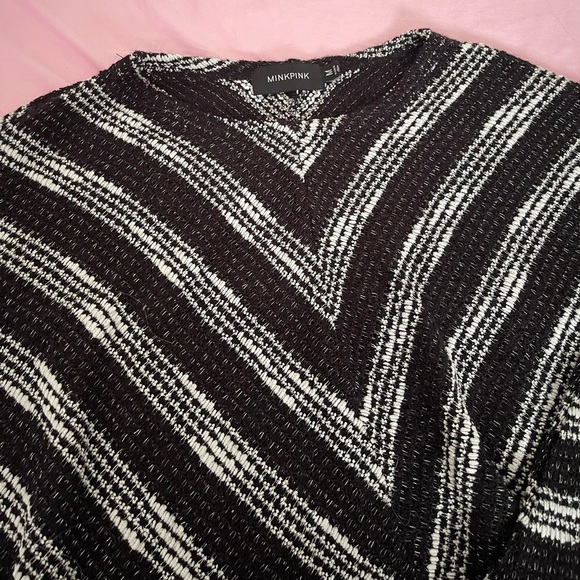 MINKPINK chevron sparkle sweater - Picture 5 of 6